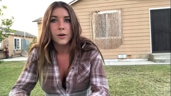 Нагло всадил член по самое не хочу